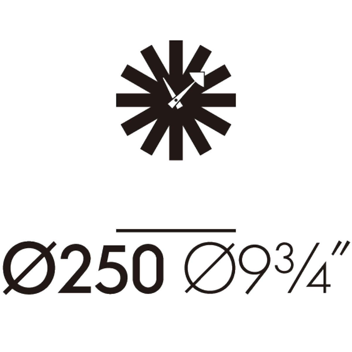 Reloj Asterisk Clock - Vitra