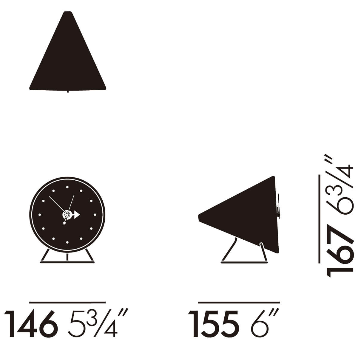 Reloj Cone Clock - Vitra Reloj Cone Clock - Vitra