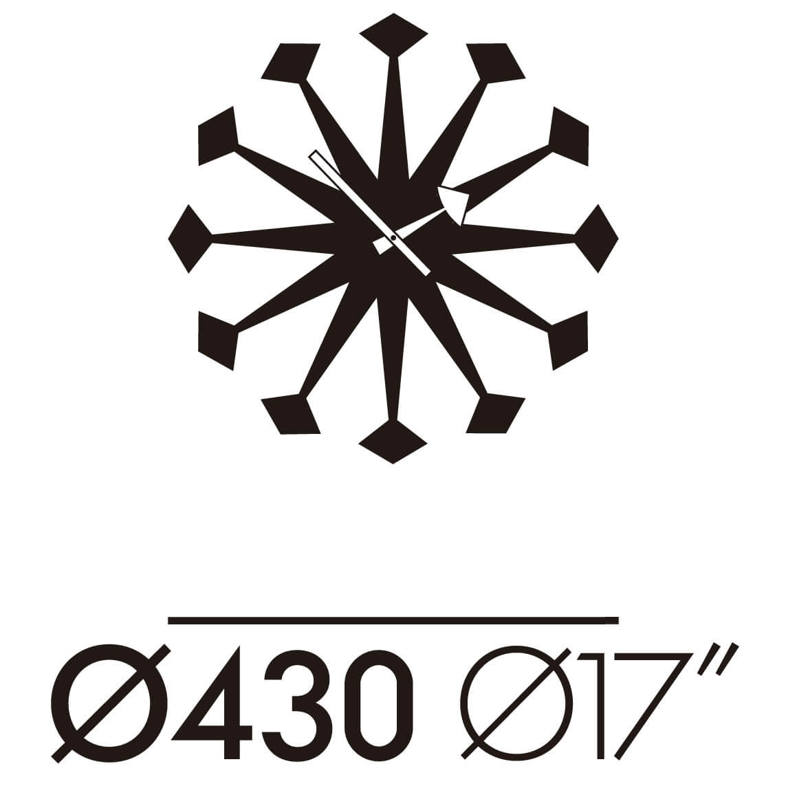 Reloj Polygon Clock - Vitra