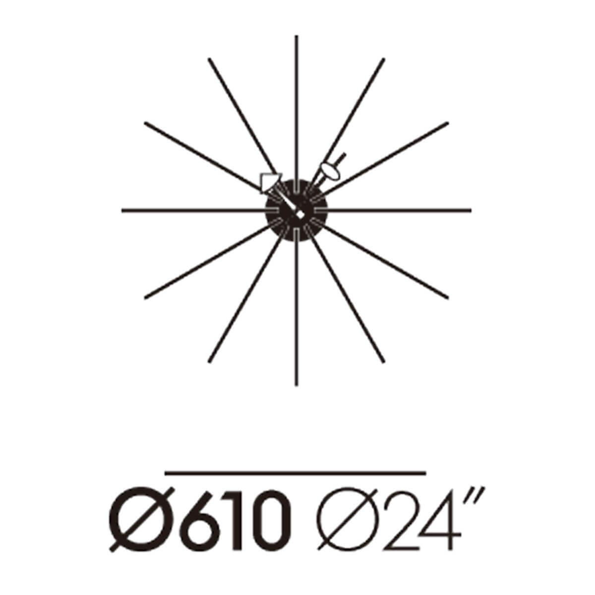 Reloj Star Clock - Vitra Reloj Star Clock - Vitra