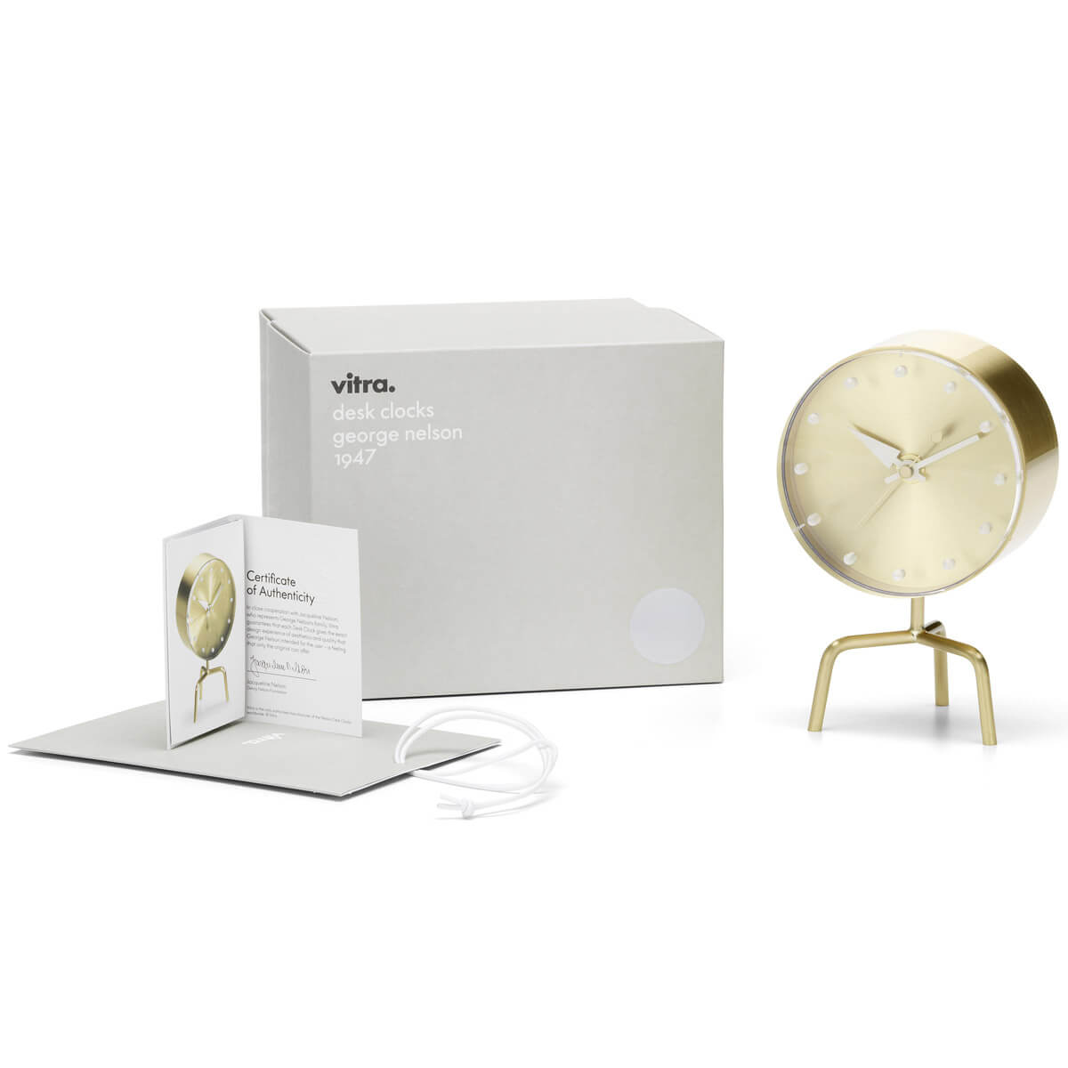 Reloj Tripod Clock - Vitra Reloj Tripod Clock - Vitra