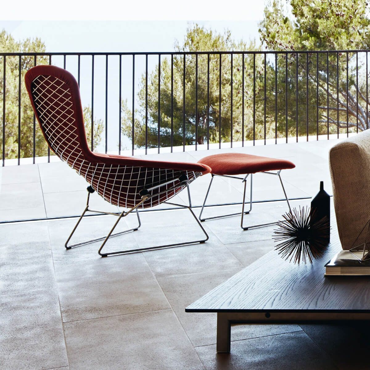 Reposapiés Bertoia Bird - Knoll Reposapiés Bertoia Bird - Knoll