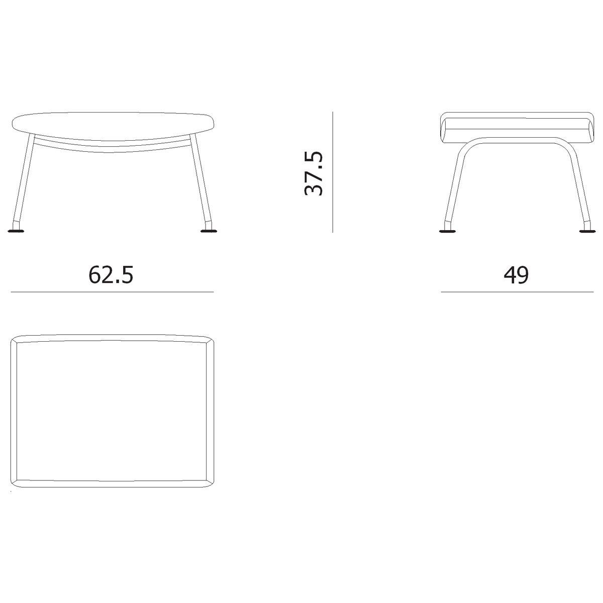 Reposapiés CH446 - Carl Hansen