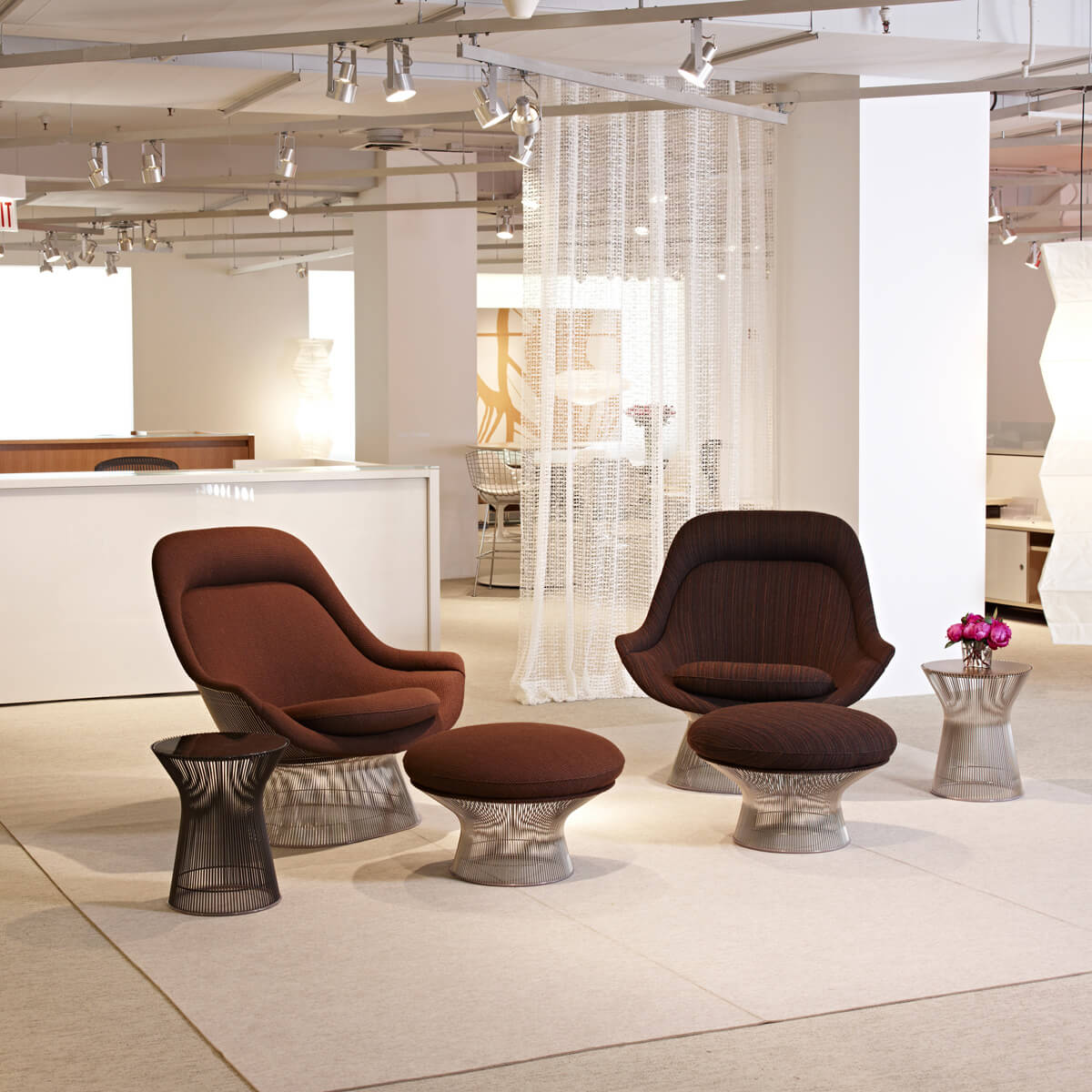 Reposapiés Platner - Knoll