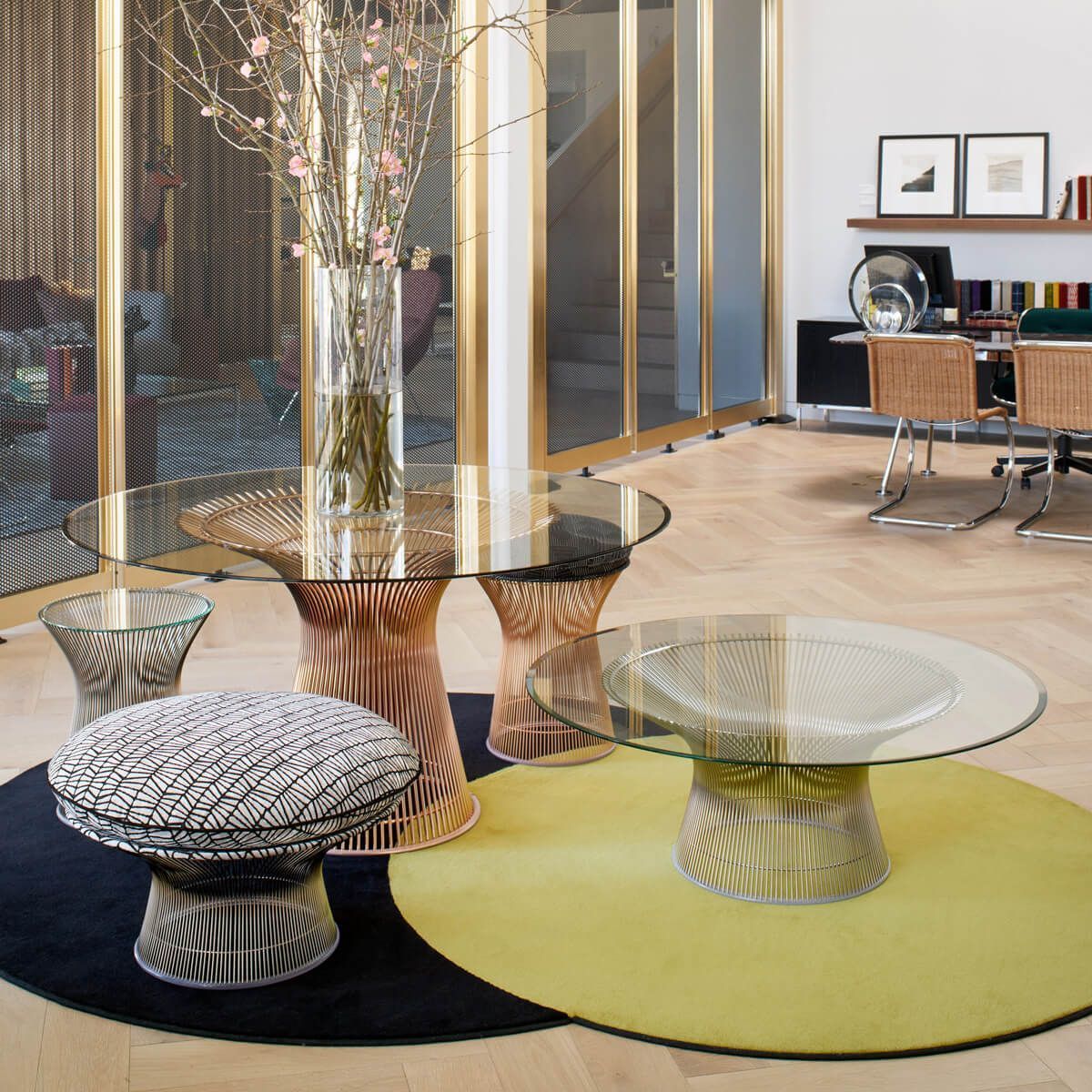 Reposapiés Platner - Knoll