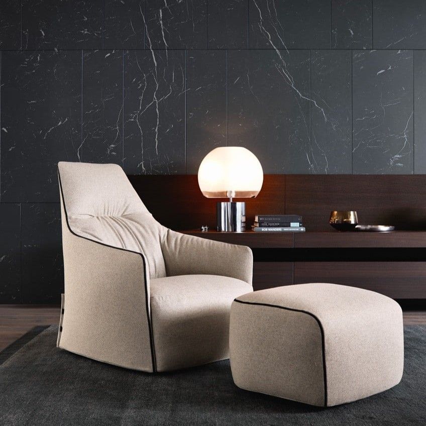 SantaMonica-lounge-butaca-poliform Butaca Santa Mónica Lounge - Poliform