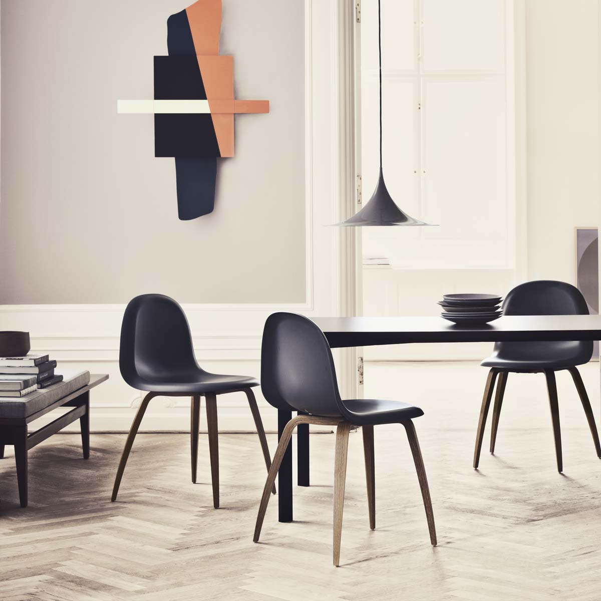 Silla 3D madera - Gubi Silla 3D madera - Gubi