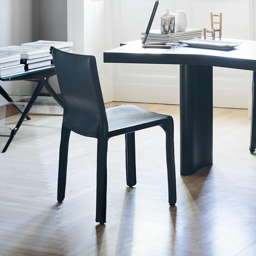 Silla 412 Cab - Cassina Silla 412 Cab Cognac - Cassina