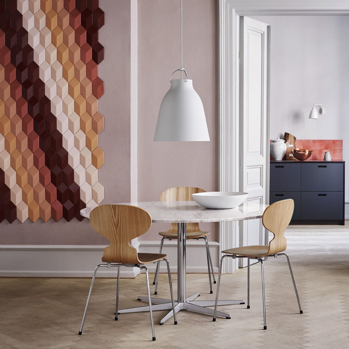 Silla Ant 4 patas - Fritz Hansen Silla Ant 4 patas - Fritz Hansen