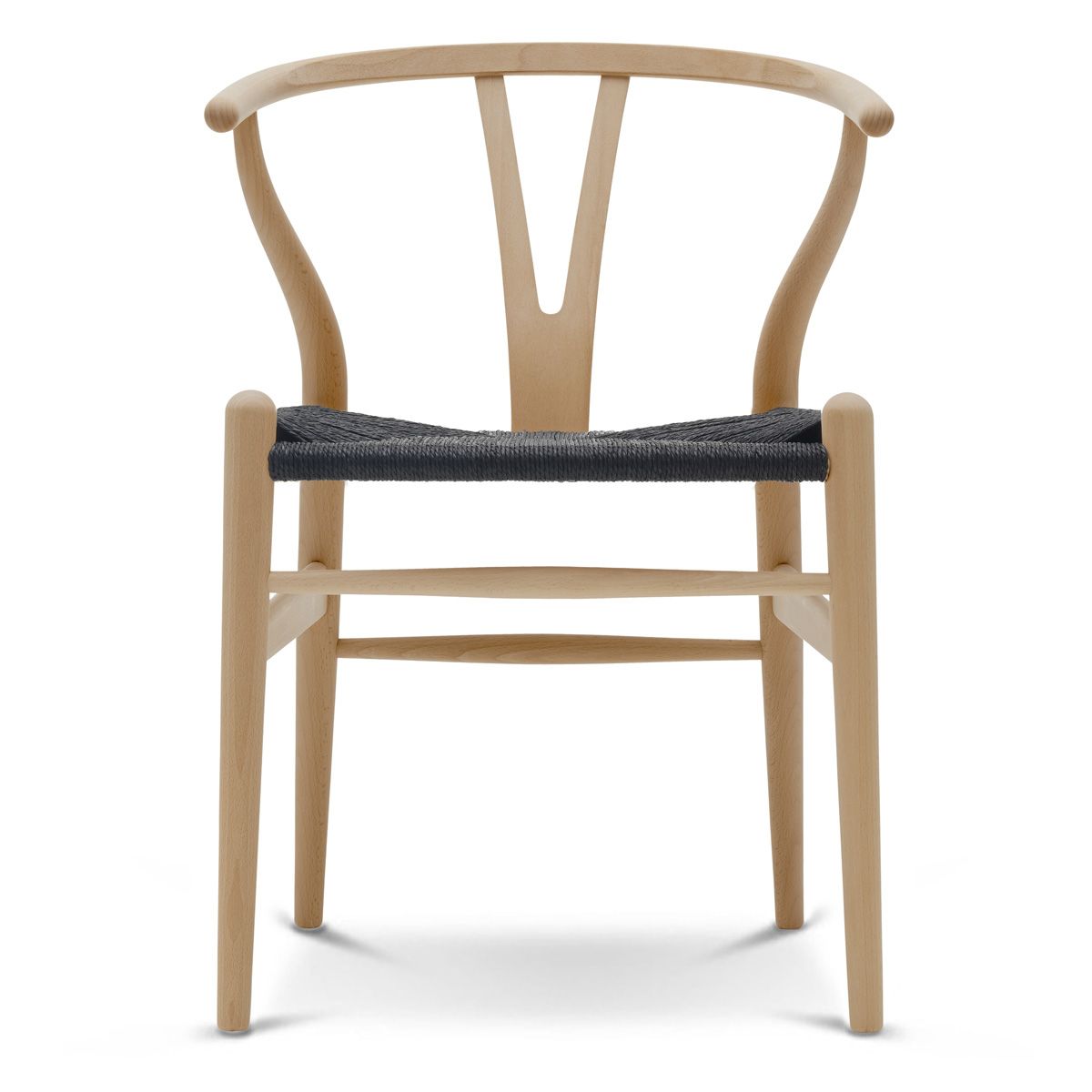 Silla CH24 Haya aceite Cuerda negra - Carl_Hansen Silla CH24 Haya aceite Cuerda negra - Carl_Hansen
