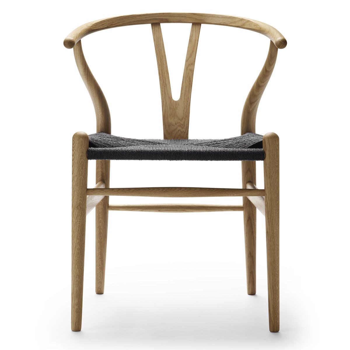 Silla CH24 Roble aceite Cuerda negra - Carl_Hansen Silla CH24 Roble aceite Cuerda negra - Carl_Hansen