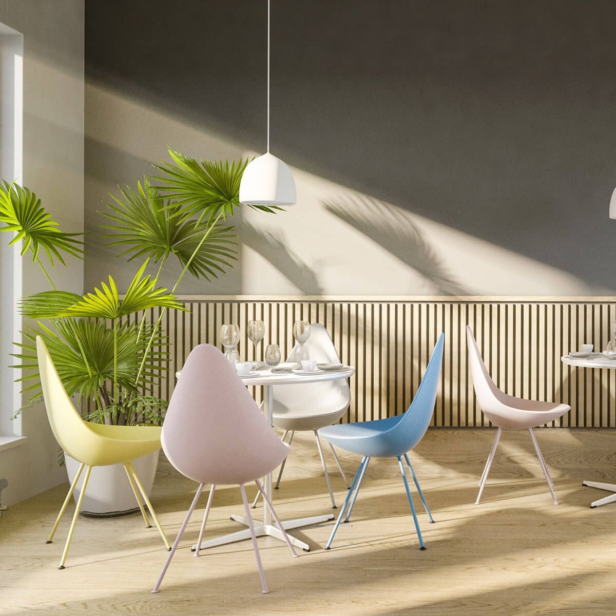 Silla Drop - Fritz Hansen