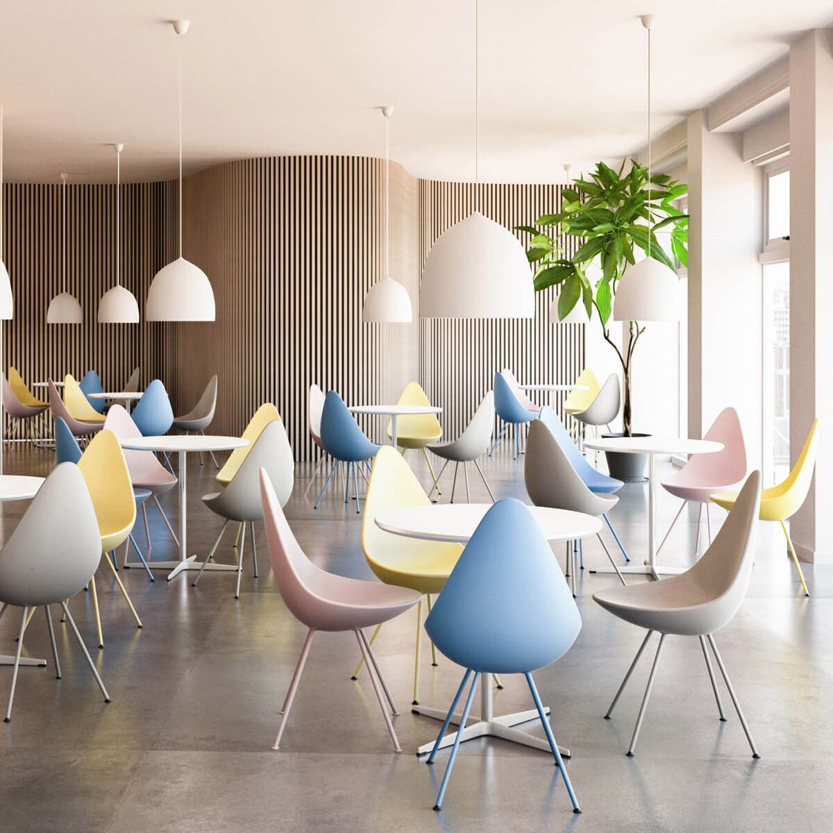 Silla Drop - Fritz Hansen Silla Drop - Fritz Hansen