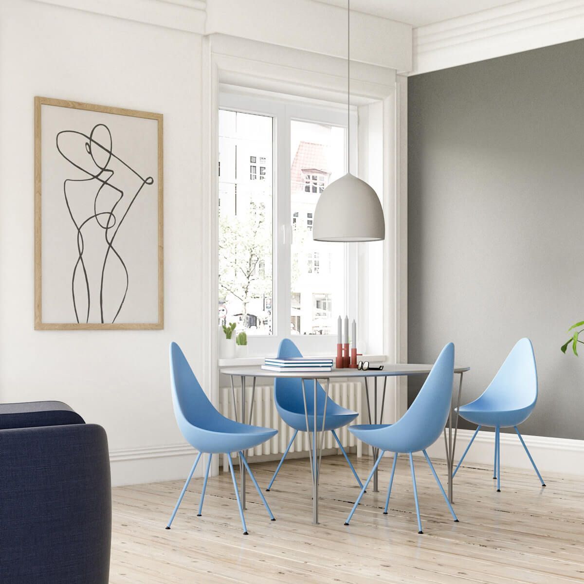 Silla Drop - Fritz Hansen