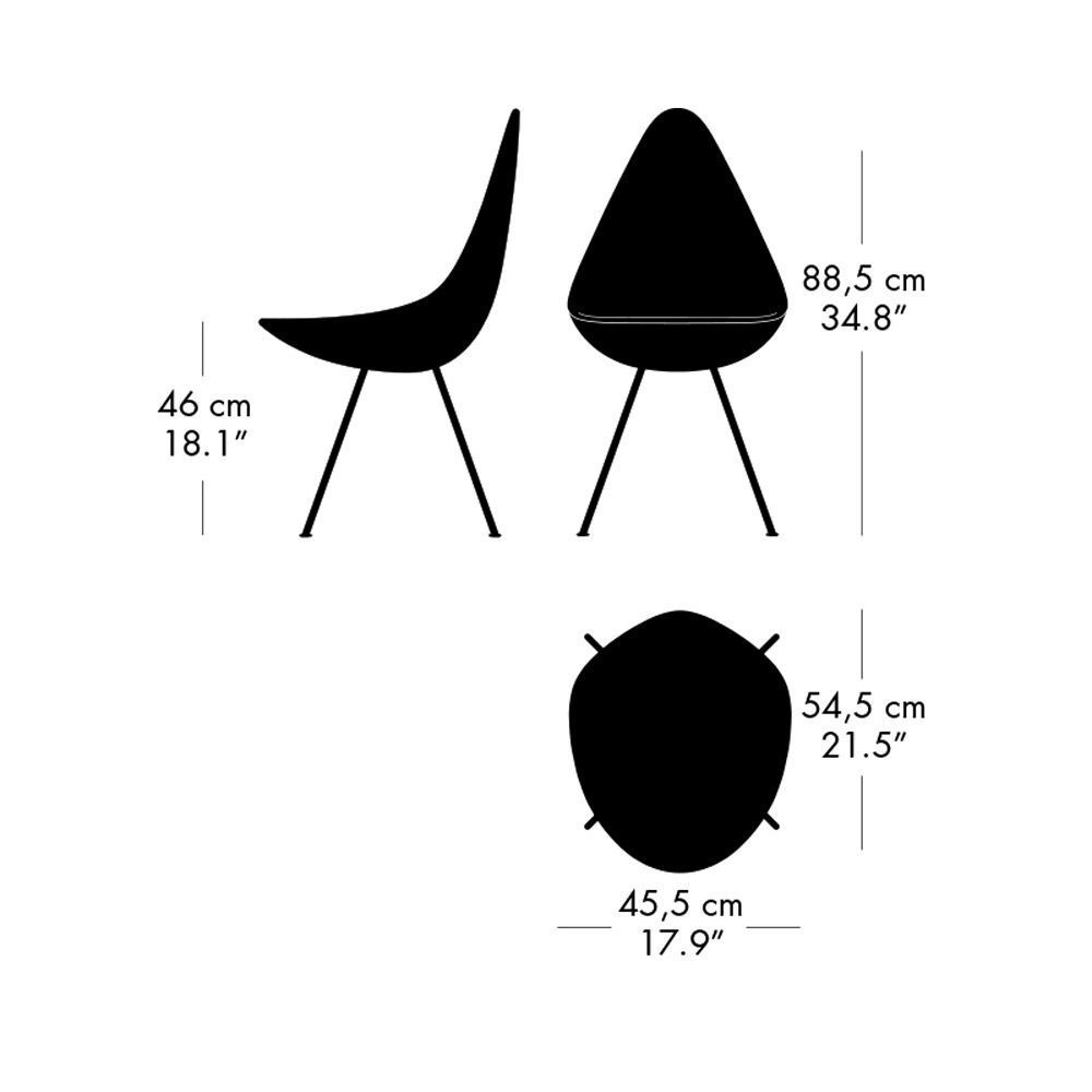 Silla Drop - Fritz Hansen Silla Drop - Fritz Hansen