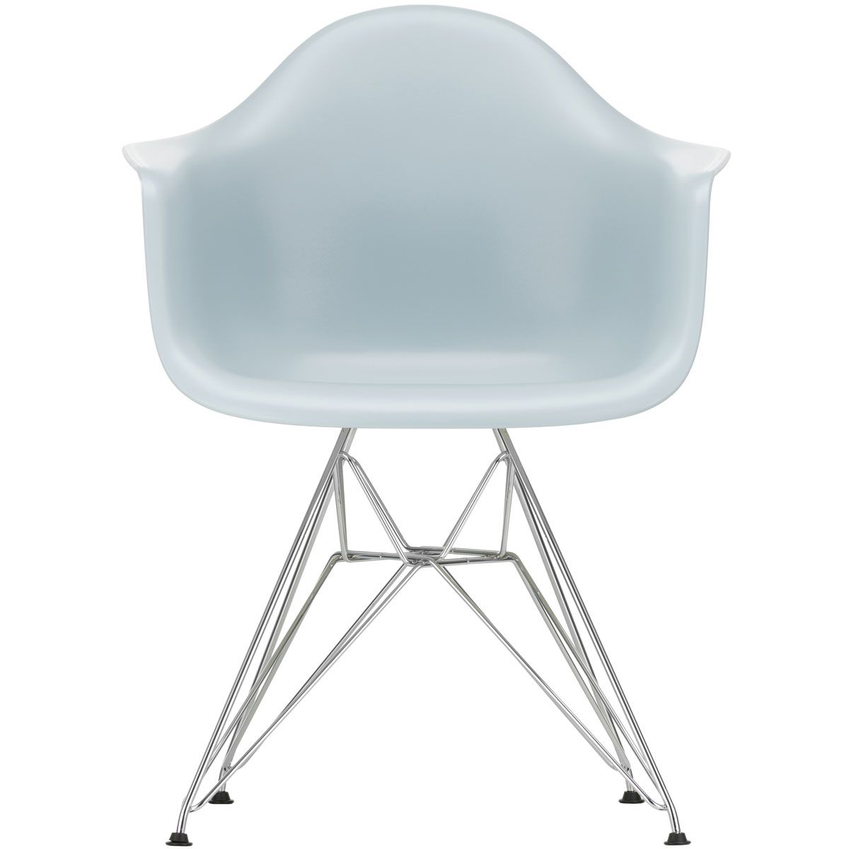 Silla Eames Plastic Armchair DAR Gris glacial - Vitra