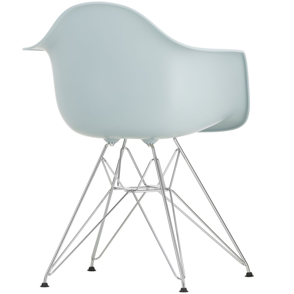Silla Eames Plastic Armchair DAR Gris glacial - Vitra