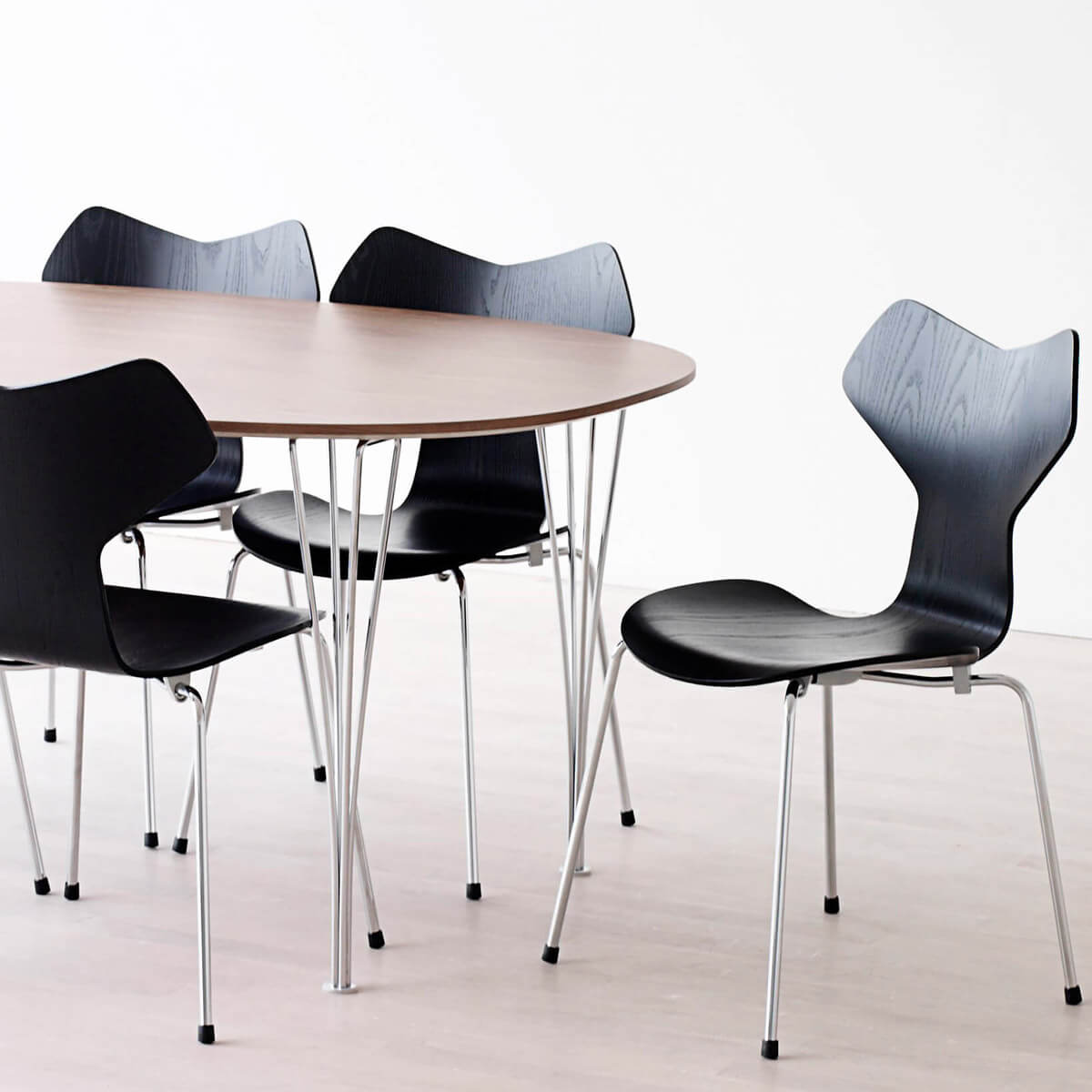 Silla Grand Prix - Fritz Hansen Silla Grand Prix Negro - Fritz Hansen