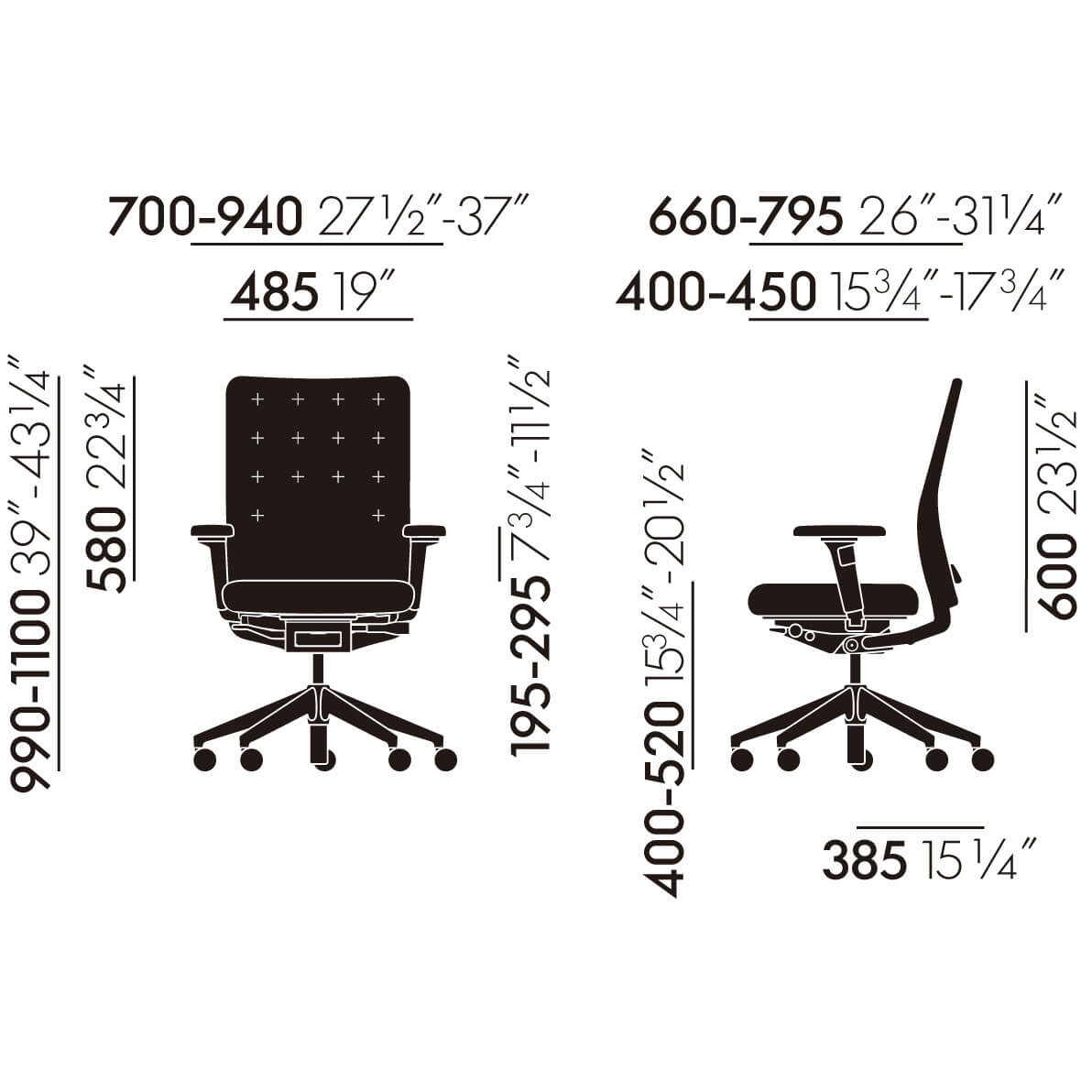 Silla ID Trim - Vitra