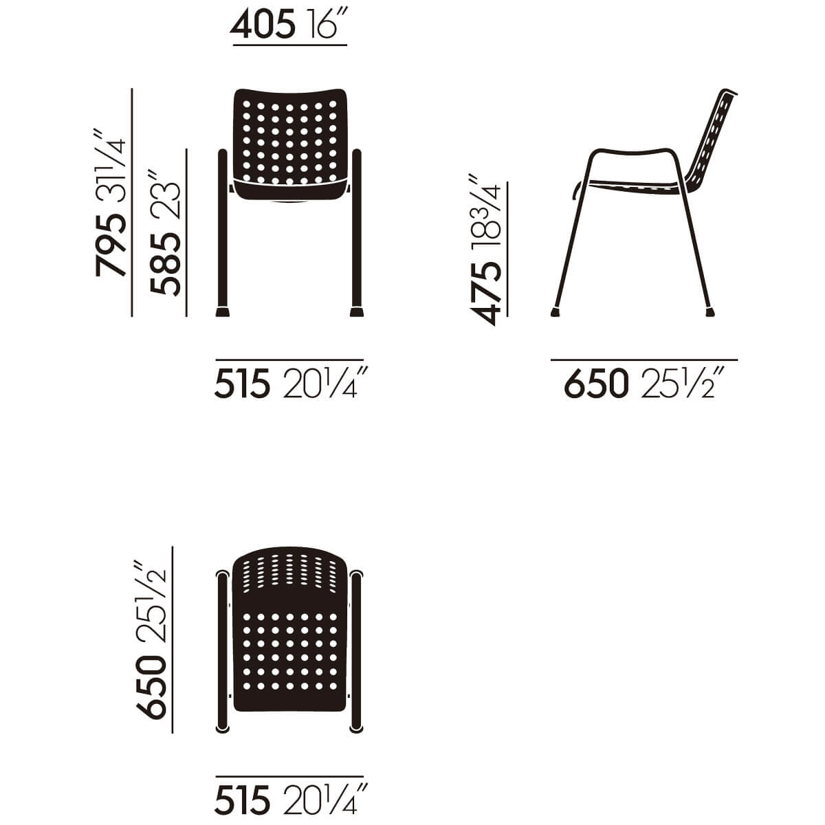 Silla Landi - Vitra