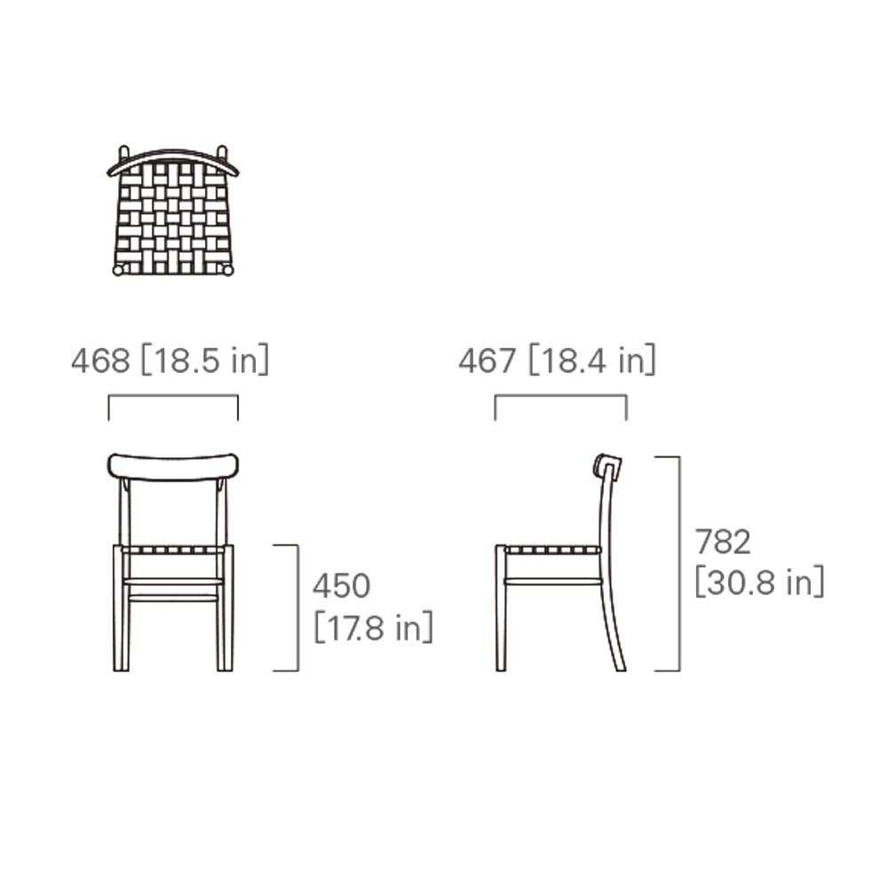 Silla Lightwood con cinchas - Maruni Silla Lightwood con cinchas - Maruni