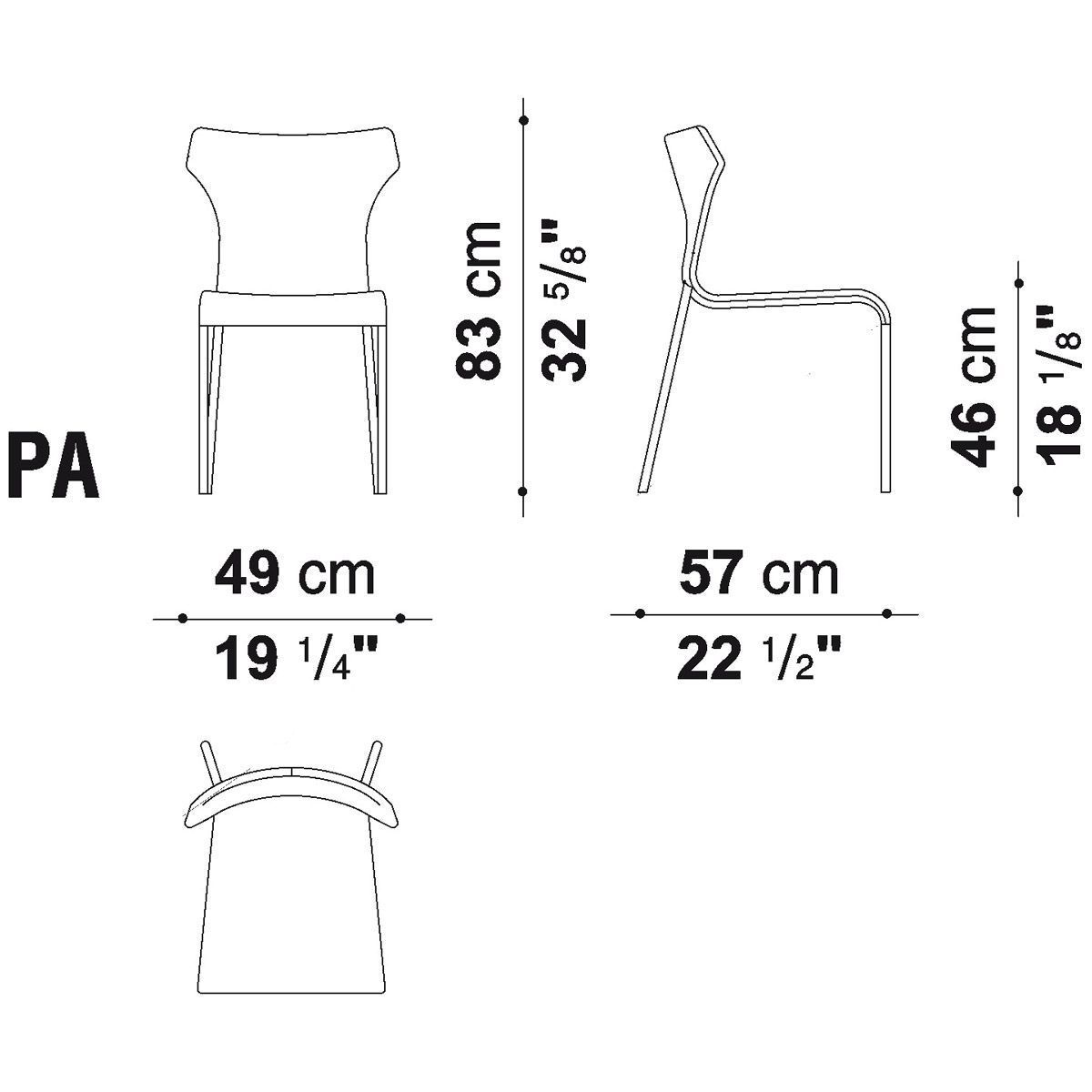 Silla Papilio - B&B Italia Silla Papilio - B&B Italia