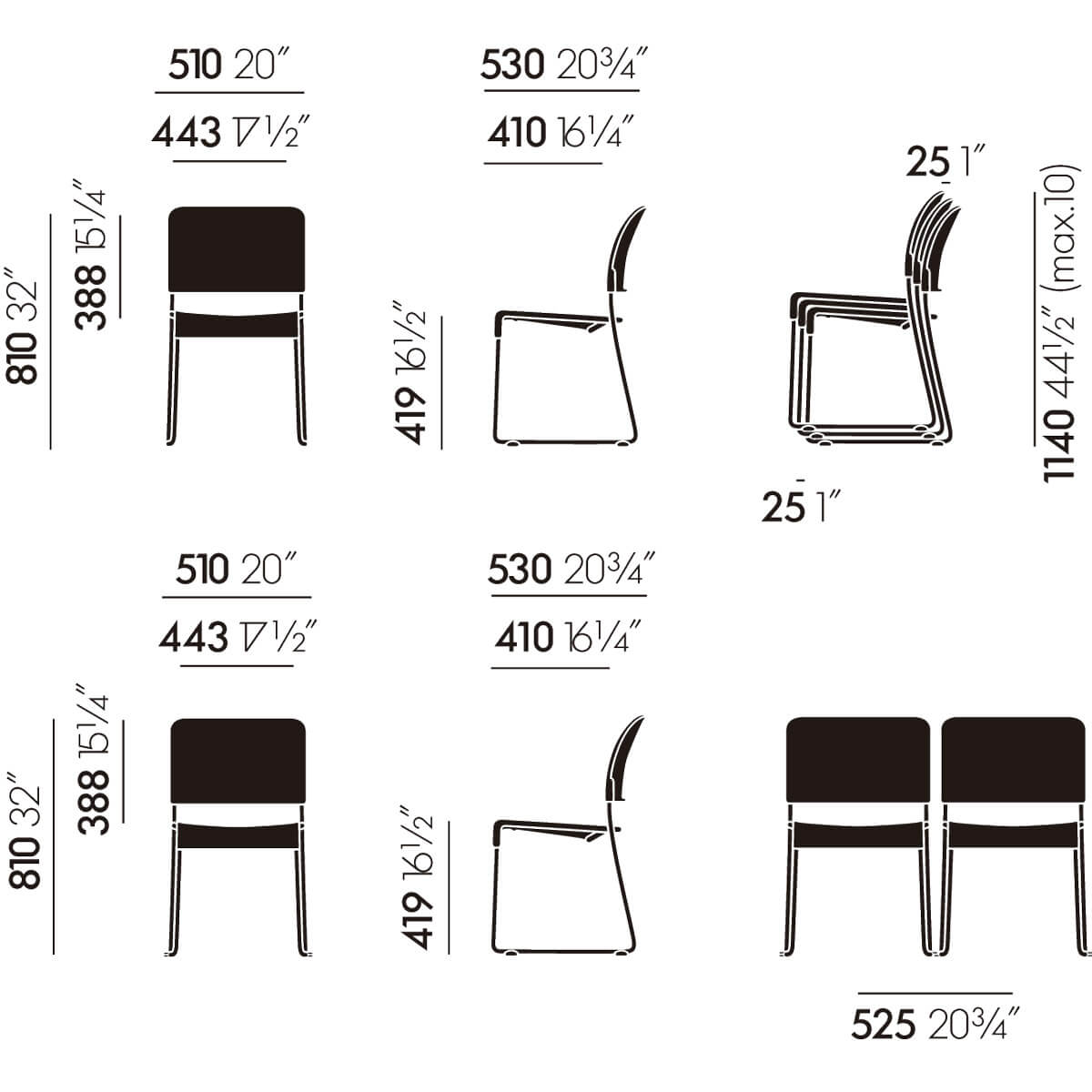 Silla SIM - Vitra