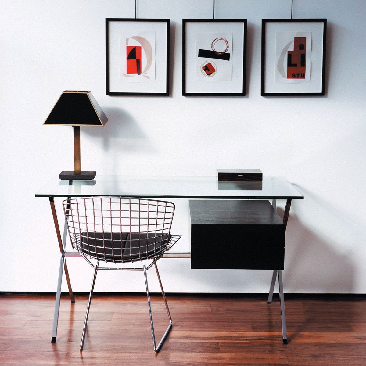 Silla Side Bertoia Cromada - Knoll