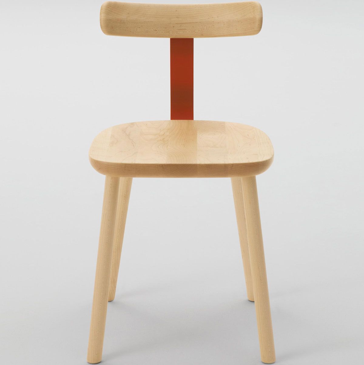 Silla T1 de Jasper Morrison - Maruni Silla T1 Rojo - Maruni (copia)