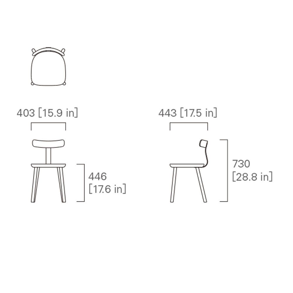 Silla T1 de Jasper Morrison - Maruni Silla T1 de Jasper Morrison - Maruni
