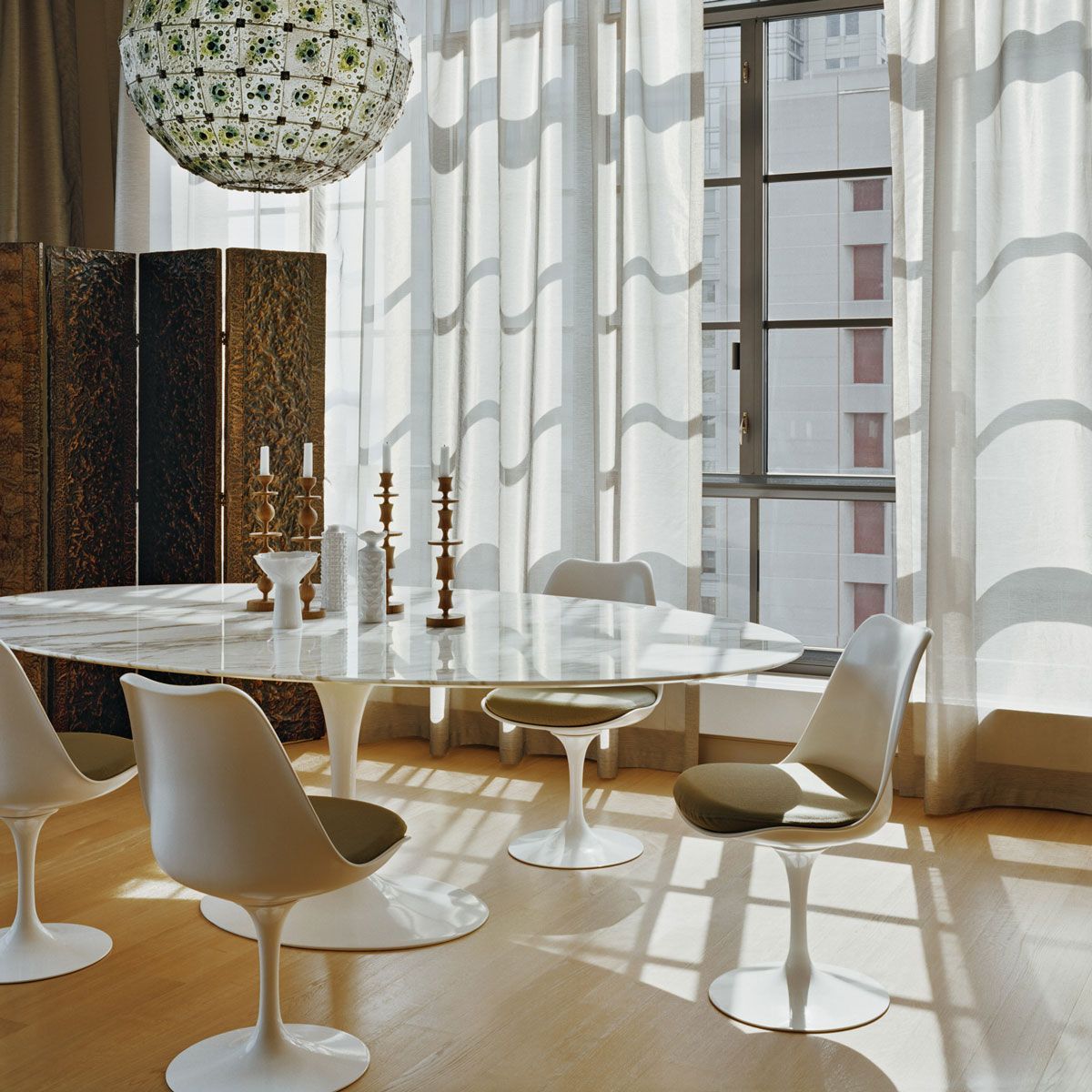Silla Tulip chair Blanco - Knoll