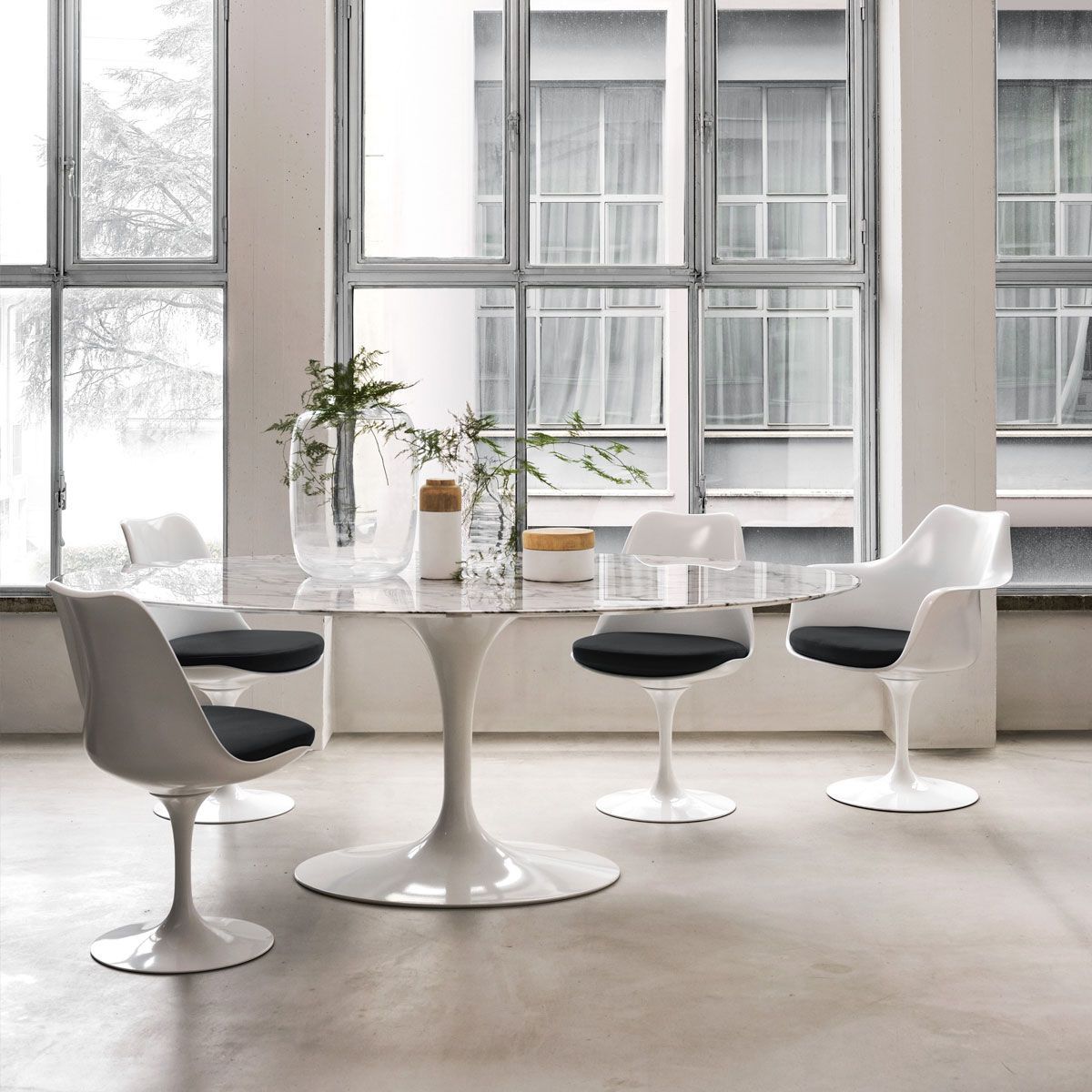 Silla Tulip chair Blanco - Knoll