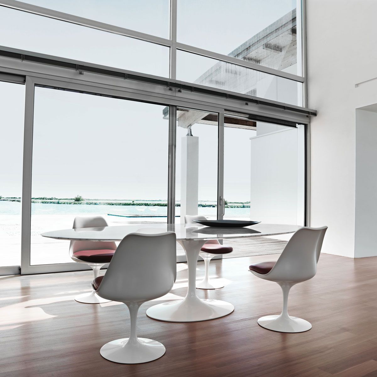 Silla Tulip chair Blanco - Knoll