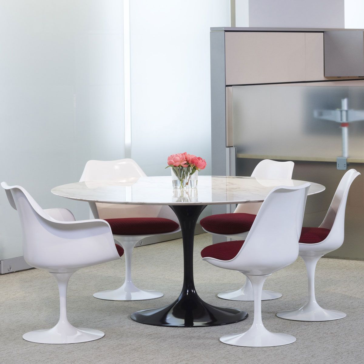 Silla Tulip chair Blanco - Knoll