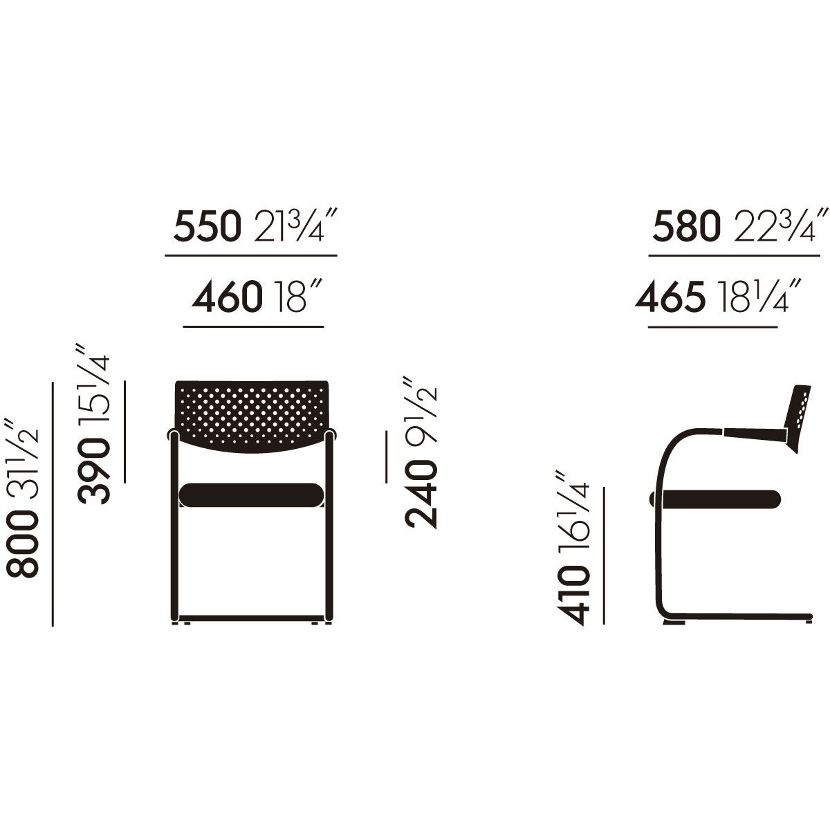 Silla Visavis 2 - Vitra Silla Visavis 2 - Vitra