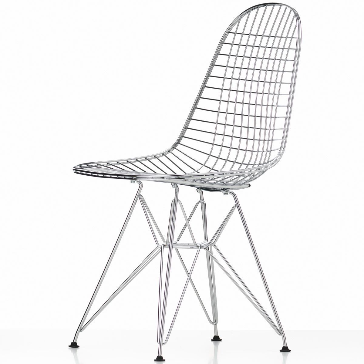 Silla Wire Chair DKR cromada - Vitra Silla Wire Chair DKR - Vitra (copia)