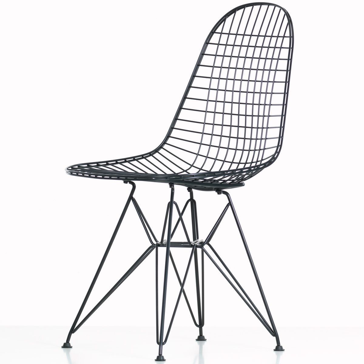 Silla Wire Chair DKR negra - Vitra Silla Wire Chair DKR Basic Dark - Vitra (copia)