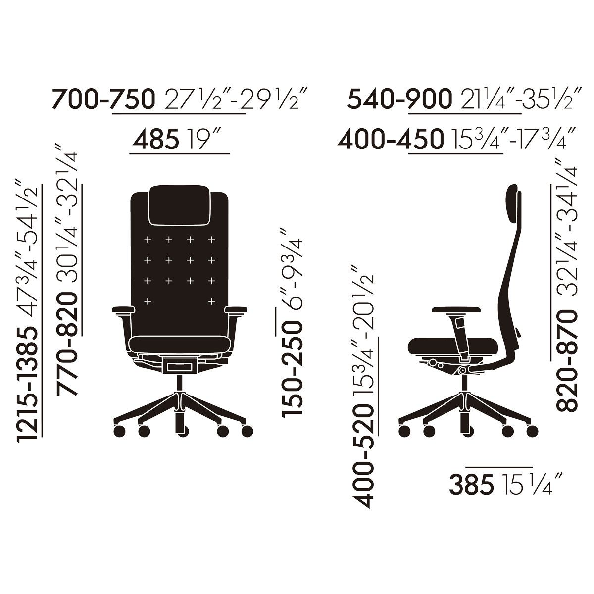 Silla ID Trim L - Vitra Silla ID Trim L - Vitra