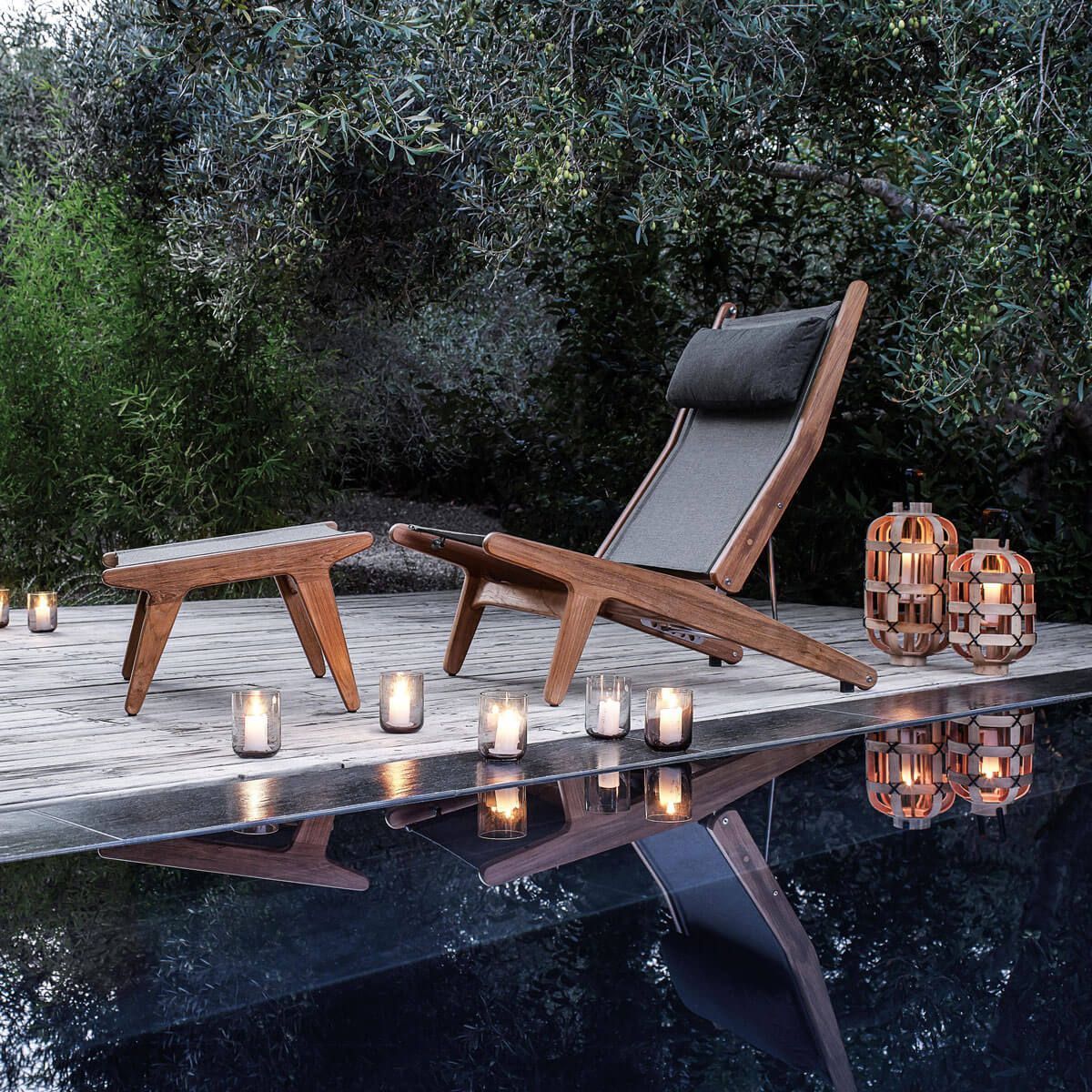 Silla reclinable Bay - Gloster