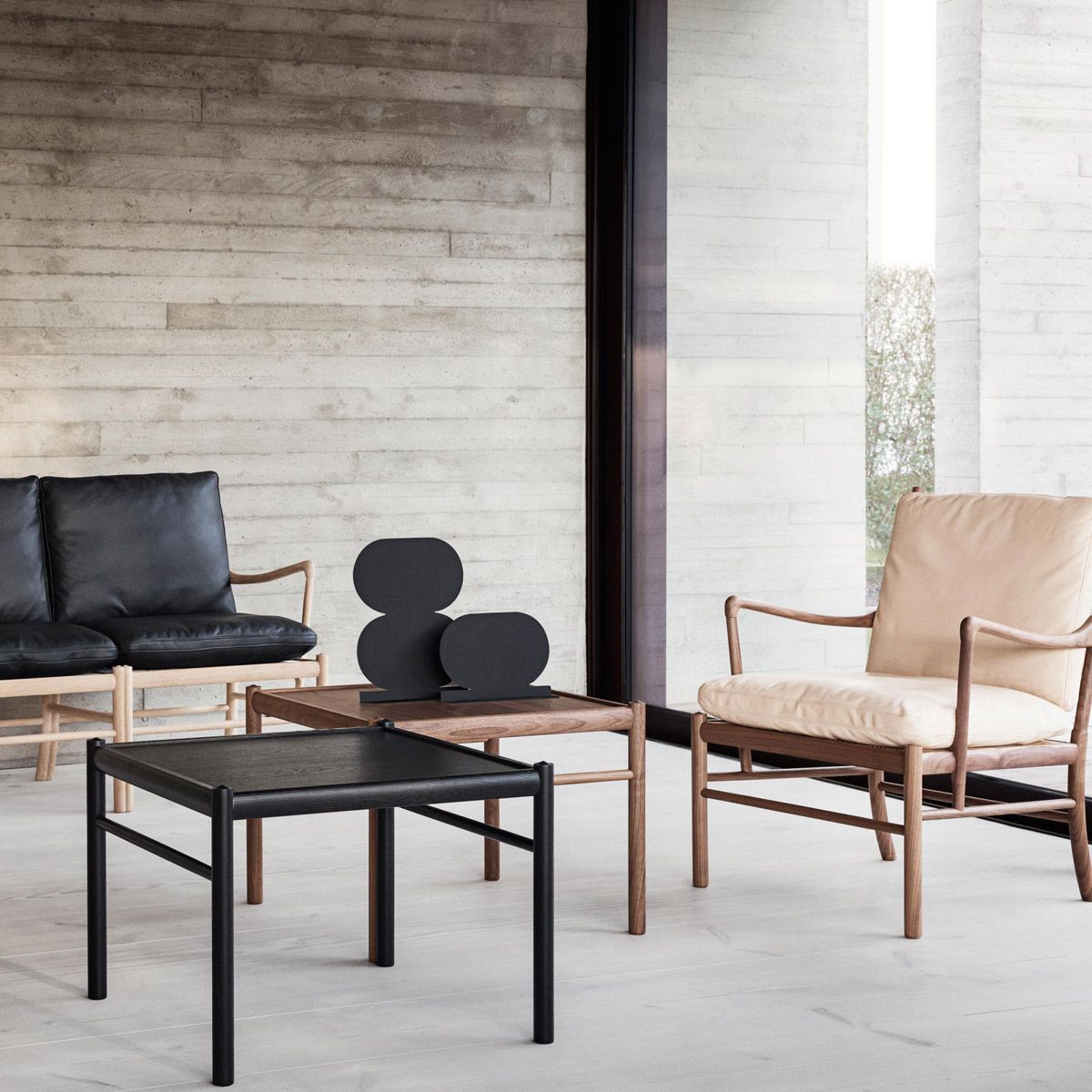 Silla Colonial OW149 de Ole Wanscher editada por Carl Hansen & Son
