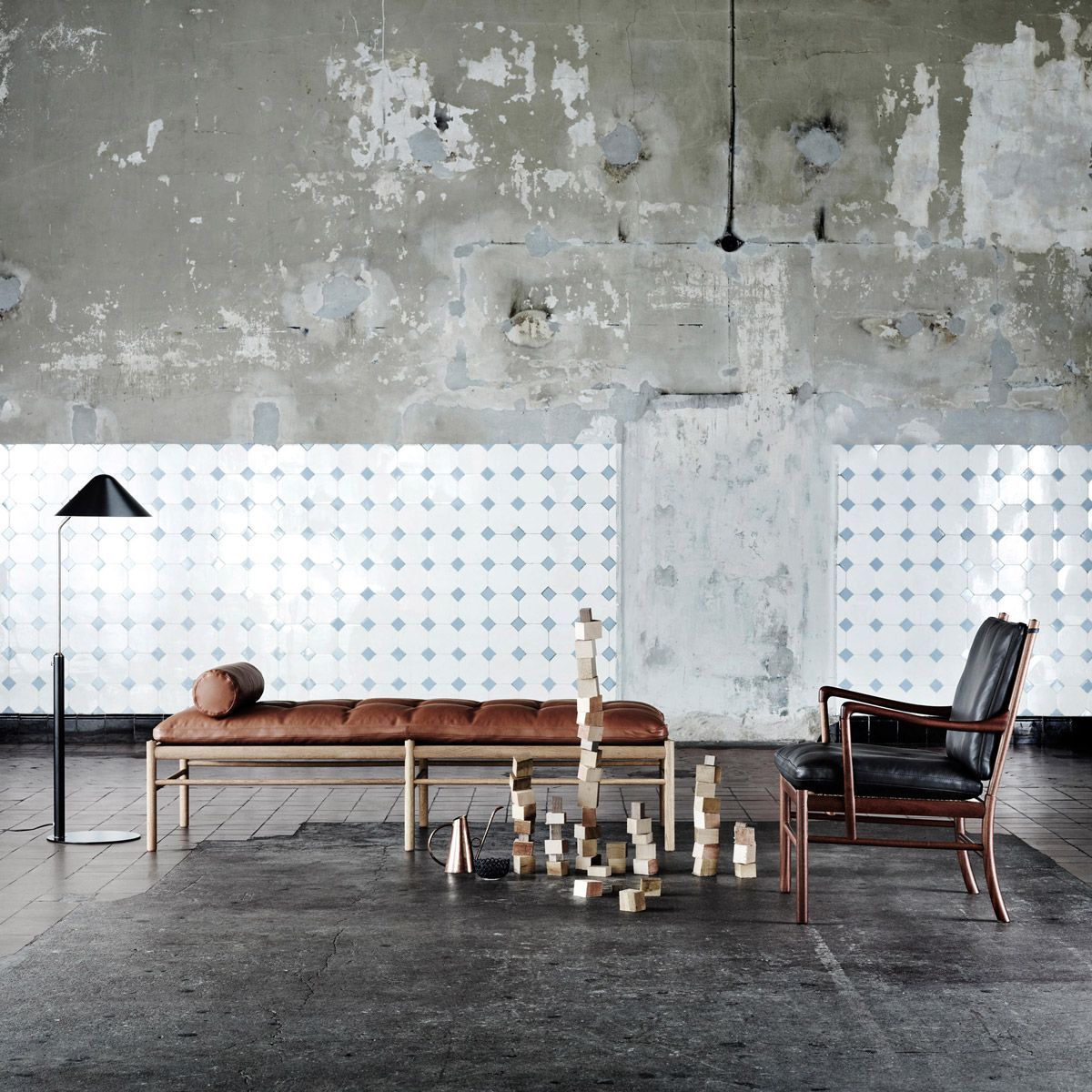Silla Colonial OW149 de Ole Wanscher editada por Carl Hansen & Son