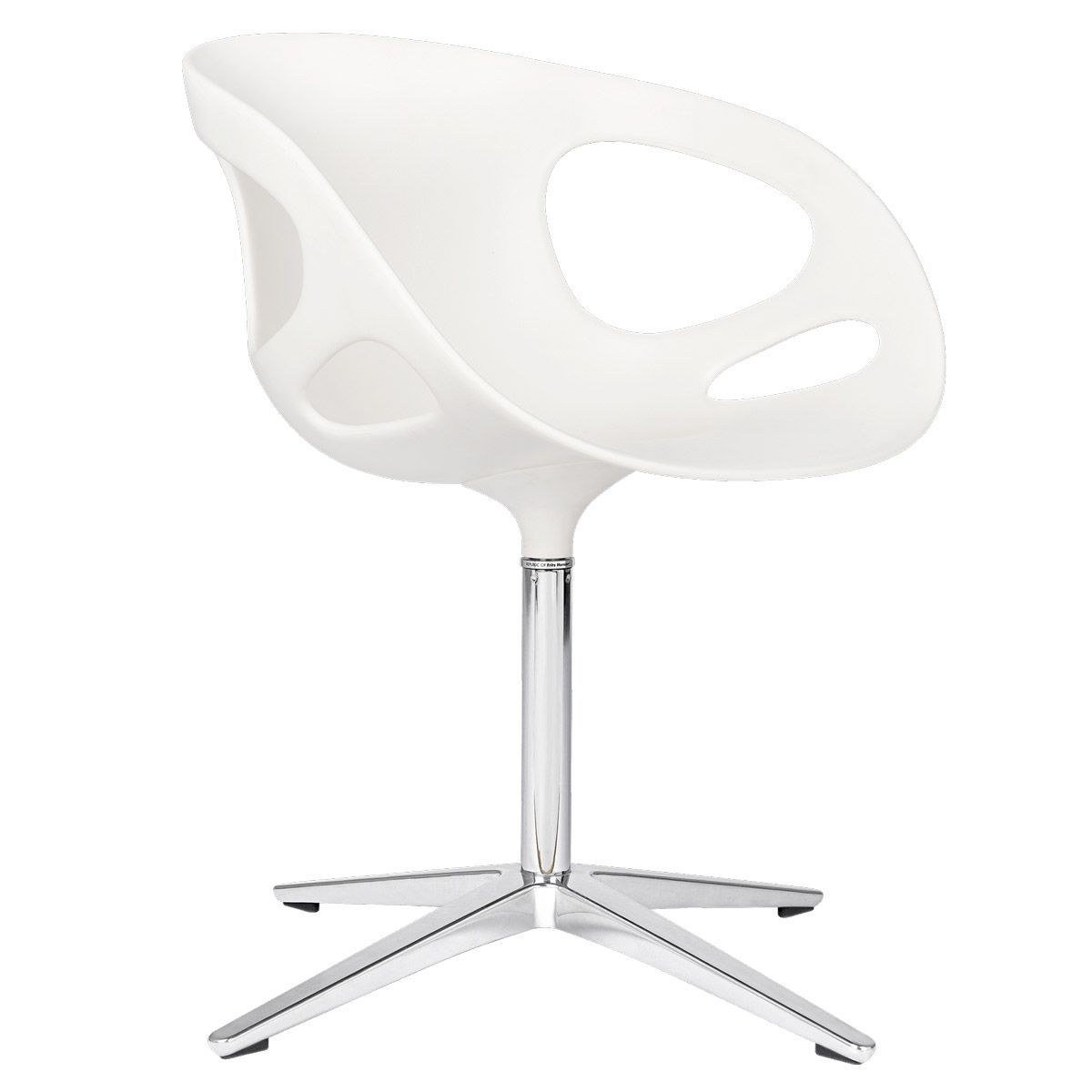 Silla Rin HK10 Pedestal Blanco - Fritz Hansen Silla Rin HK10 Pedestal Blanco editada por Fritz Hansen