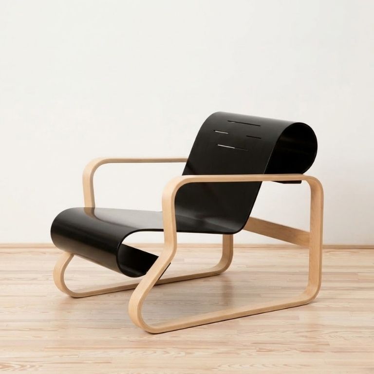 Sillón 41 Paimio Negro – Artek Sillón 41 Paimio Negro - Artek