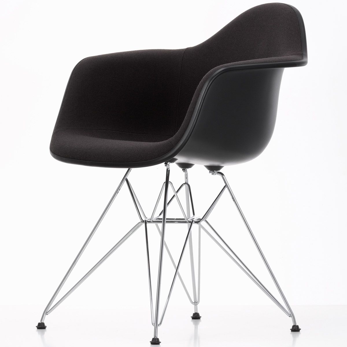 Sillón Eames Plastic Armchair DAR Tapizada - Vitra