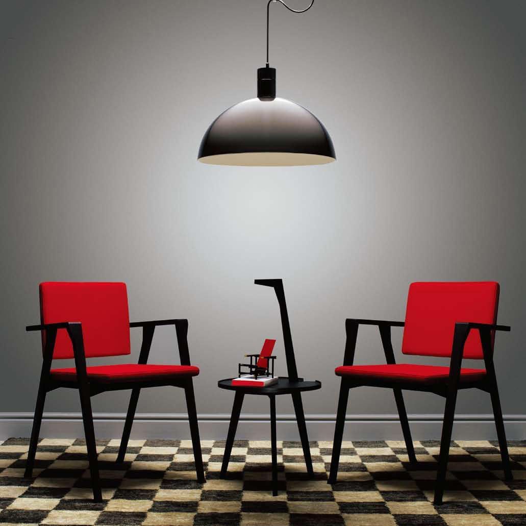 Sillón Luisa Fresno teñido negro - Cassina