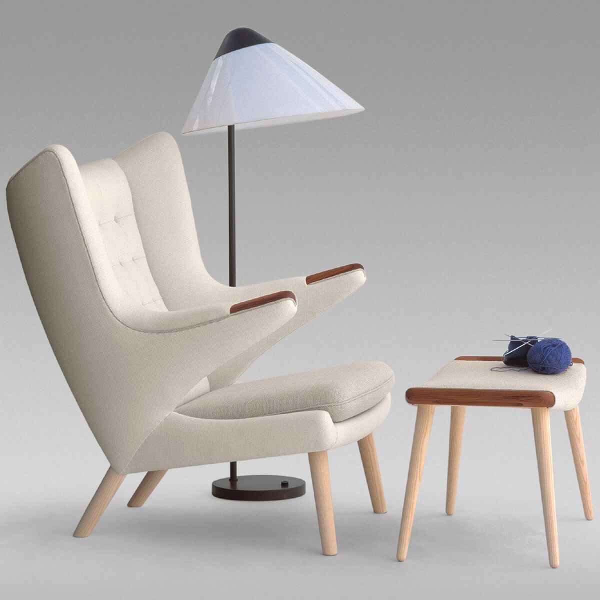 Sillón pp19 Papa Bear Chair - PPMøbler