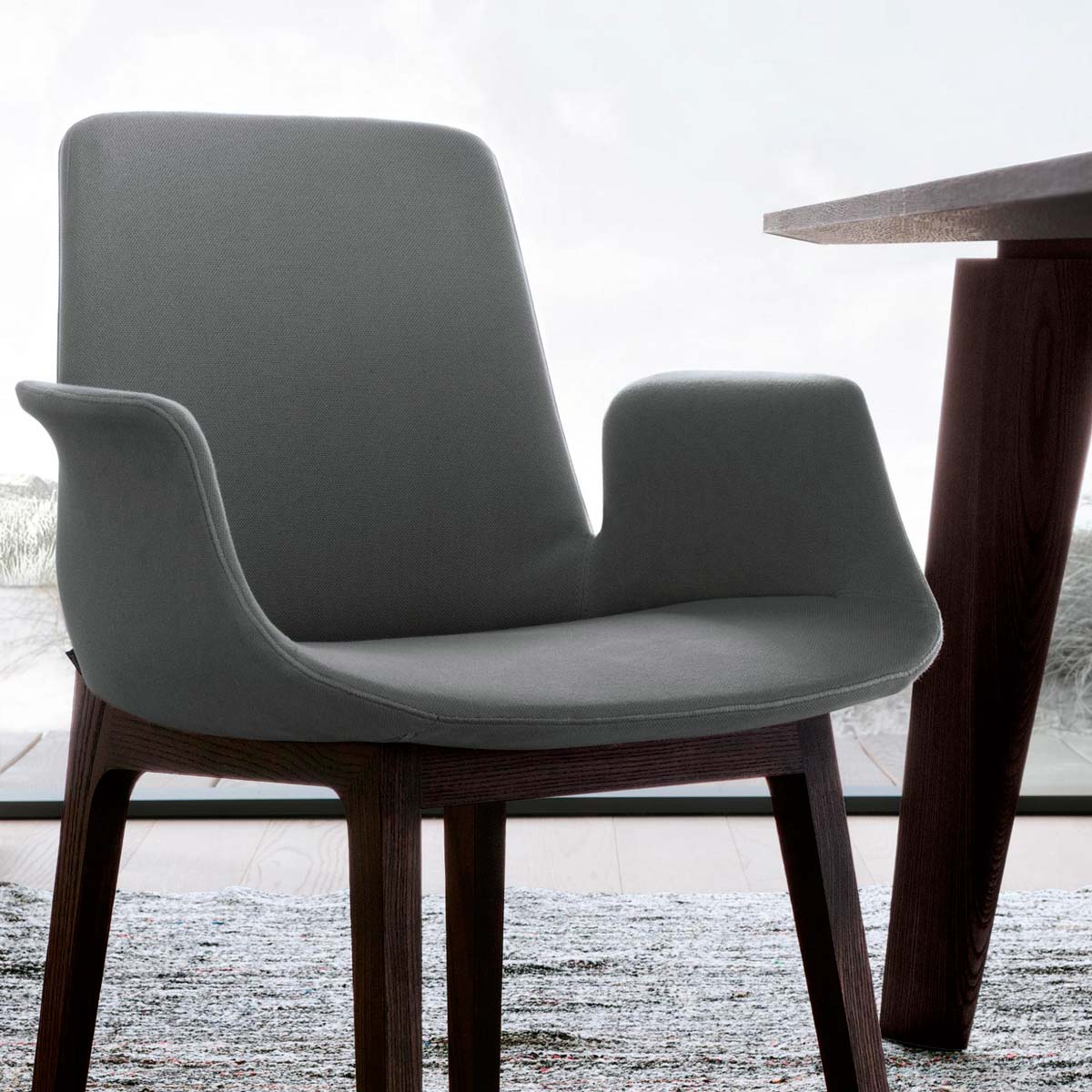 Sillon Ventura madera - Poliform Sillon Ventura madera - Poliform