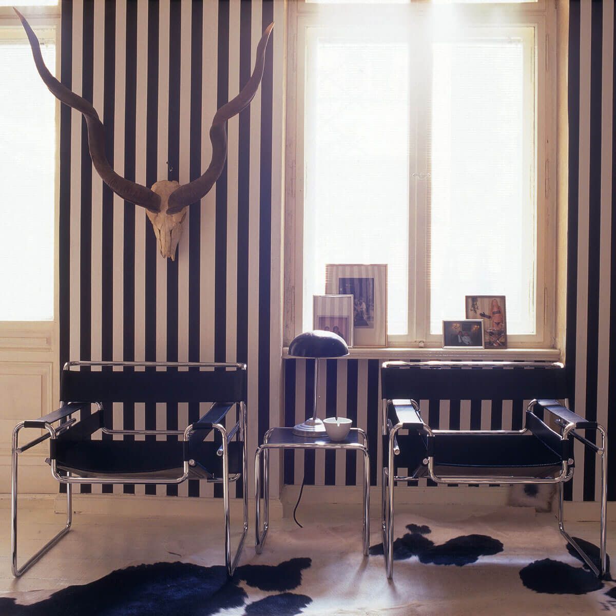 Sillón Wassily negro - Knoll Sillón Wassily negro - Knoll