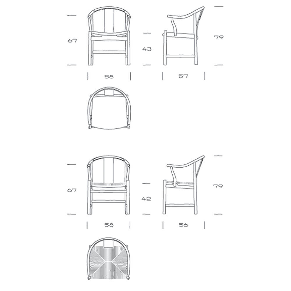 Sillón pp66 - PP Møbler