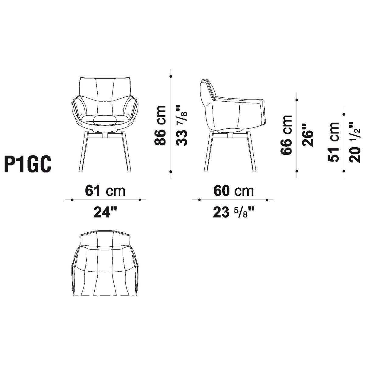 Sillon Husk - B&B Italia